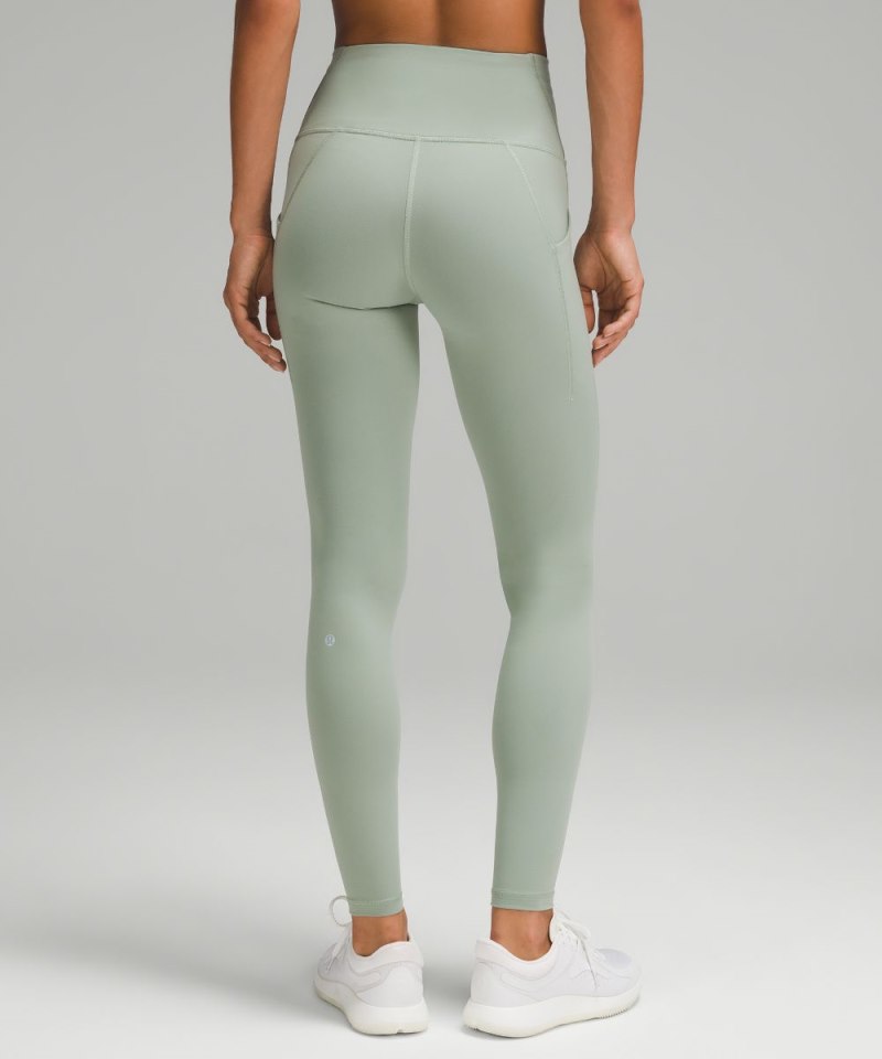 Lululemon Wunder Train High-Rise Tight with Pockets 28" Palm Court Online Outlet Sale