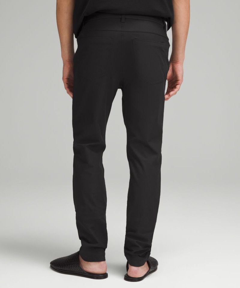Lululemon ABC Skinny-Fit 5 Pocket Pant 34"L *Warpstreme Black Online Outlet Sale