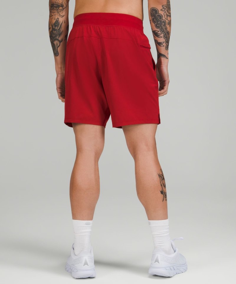 Lululemon T.H.E. Linerless Short 7" Sport Red Online Outlet Sale
