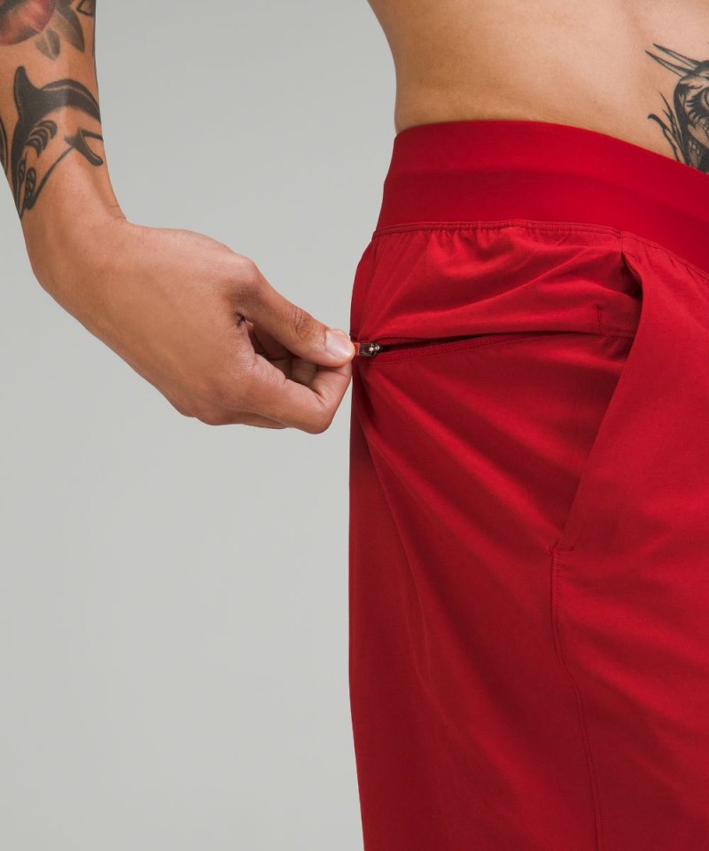 Lululemon T.H.E. Linerless Short 7" Sport Red Online Outlet Sale