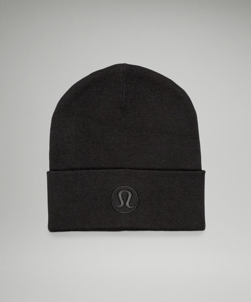 Lululemon Warm Revelation Beanie Black Online Outlet Sale