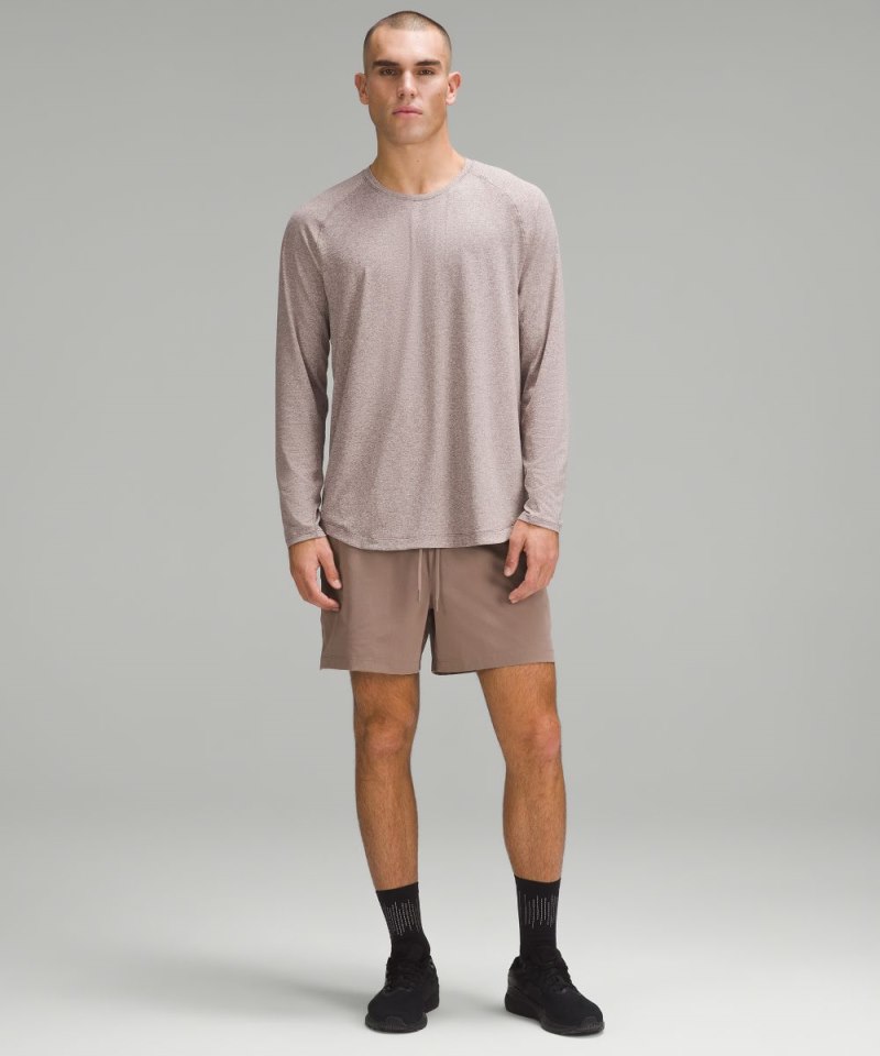 Lululemon Zeroed In Linerless Short 5" Taupetastic Online Outlet Sale
