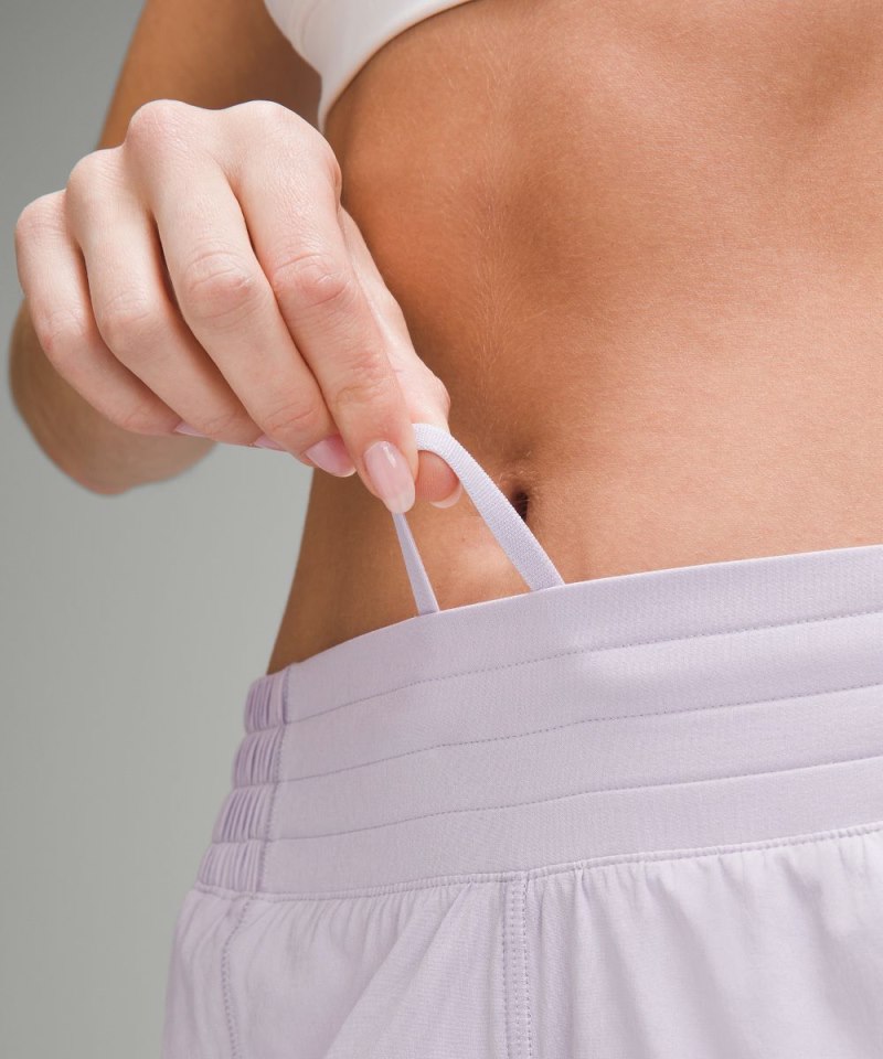 Lululemon Hotty Hot High-Rise Lined Short 2.5" Lilac Ether Online Outlet Sale