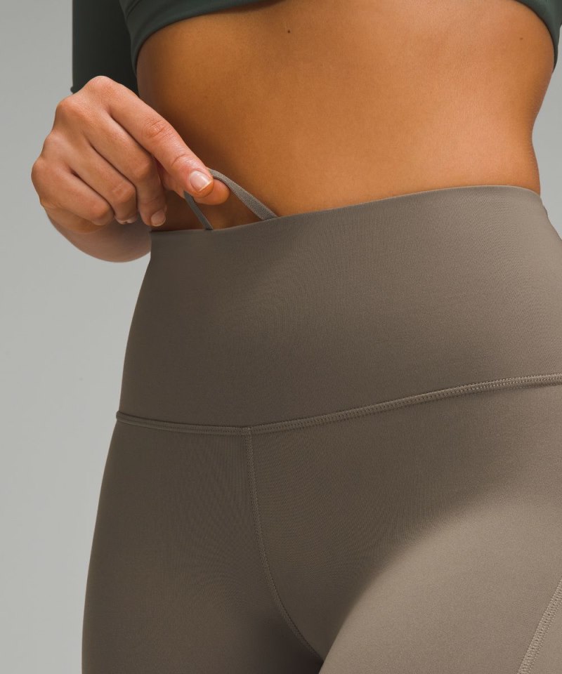 Lululemon Wunder Train Contour Fit High-Rise Tight with Pockets 25" Nomad Online Outlet Sale