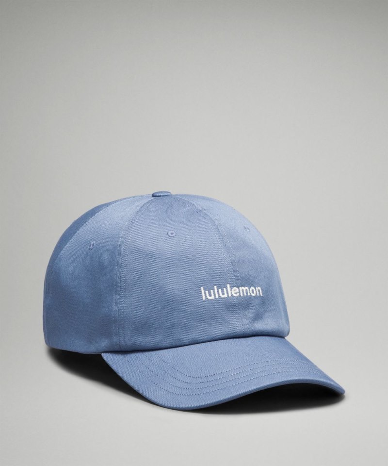 Lululemon Classic Unisex Ball Cap *Wordmark Oasis Blue / Wisp Yellow Online Outlet Sale