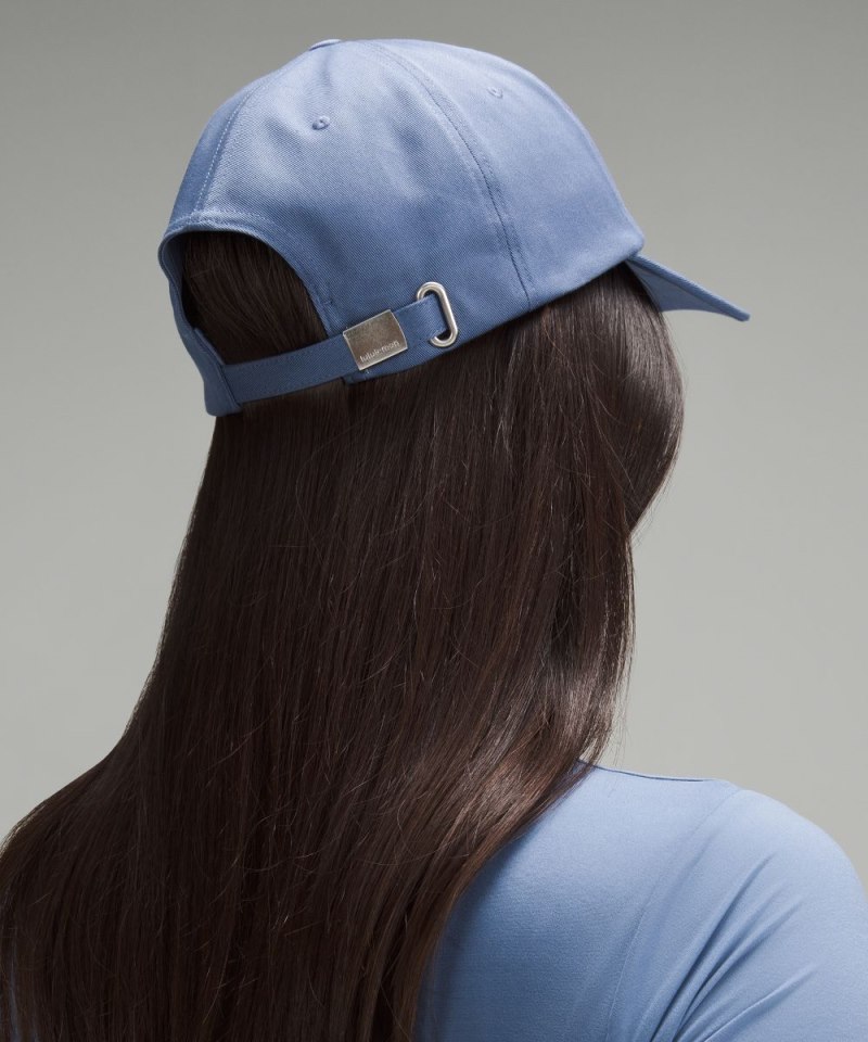 Lululemon Classic Unisex Ball Cap *Wordmark Oasis Blue / Wisp Yellow Online Outlet Sale