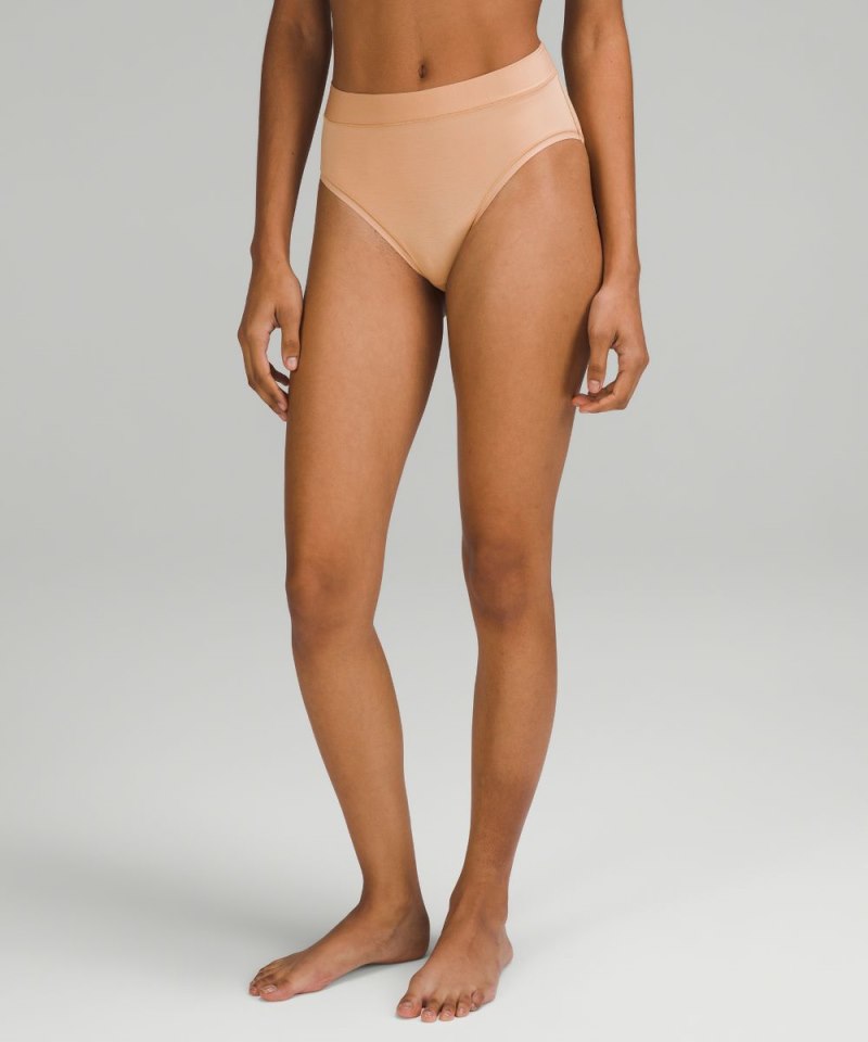 Lululemon UnderEase High-Rise Bikini Underwear Contour Online Outlet Sale