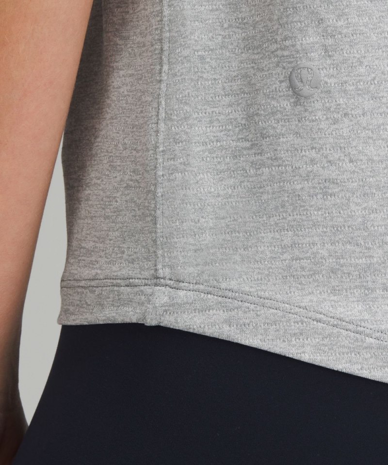 Lululemon License to Train Classic-Fit T-Shirt Heathered Rhino Grey Online Outlet Sale