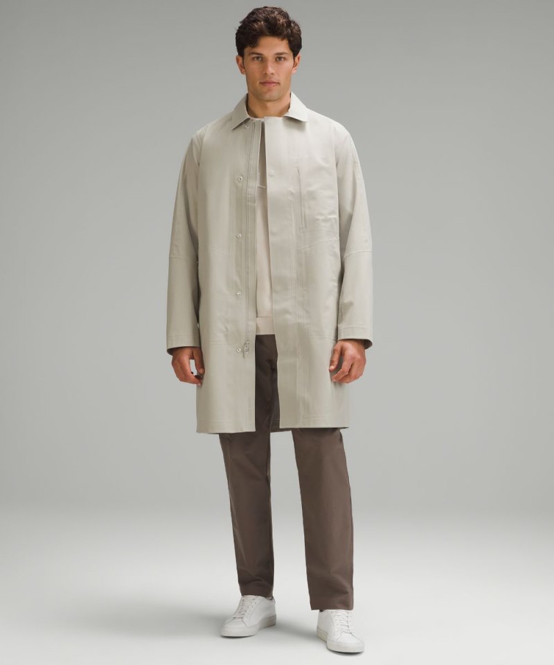 Lululemon New Venture Rain Coat Raw Linen Online Outlet Sale