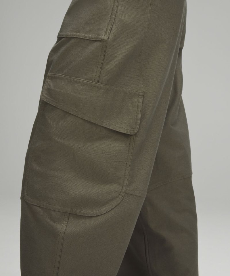 Lululemon Light Utilitech Cargo Pocket High-Rise Pant Army Green Online Outlet Sale