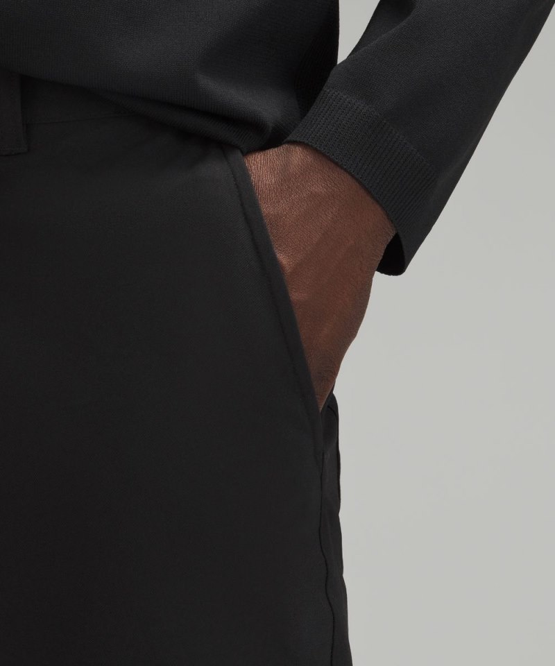 Lululemon Slim-Tapered Heavy Twill Trouser Black Online Outlet Sale