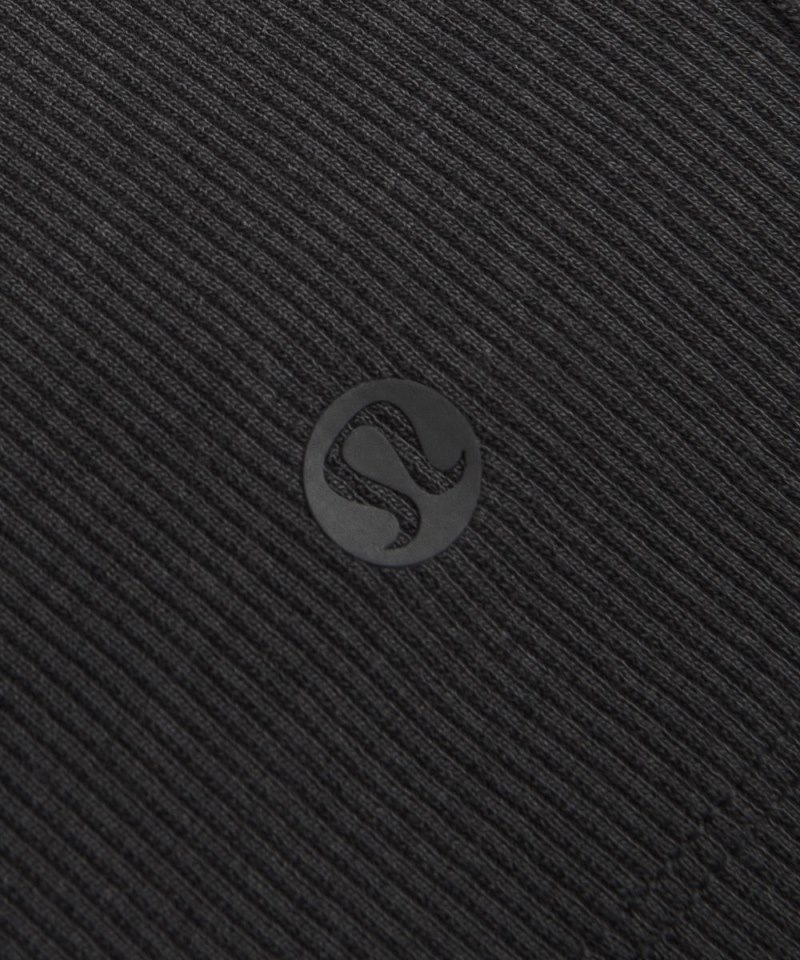 Lululemon Ribbed Cotton Modal Cut-Out Dress Black Online Outlet Sale