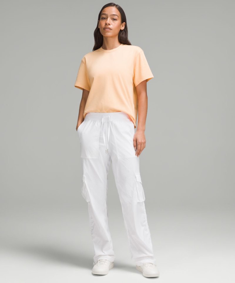Lululemon Relaxed-Fit Cotton Jersey T-Shirt Peach Bellini Online Outlet Sale