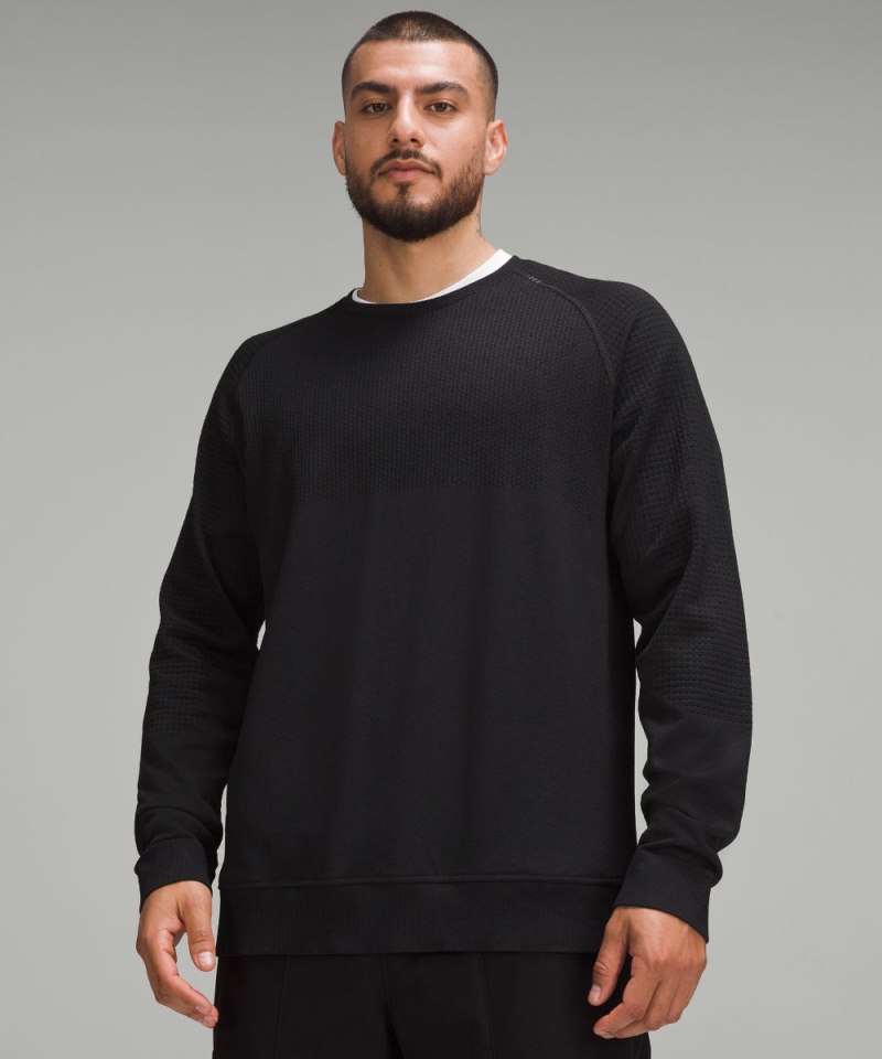 Lululemon Engineered Warmth Long-Sleeve Crew Black / Black (not available) Online Outlet Sale