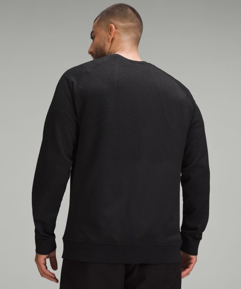 Lululemon Engineered Warmth Long-Sleeve Crew Black / Black (not available) Online Outlet Sale