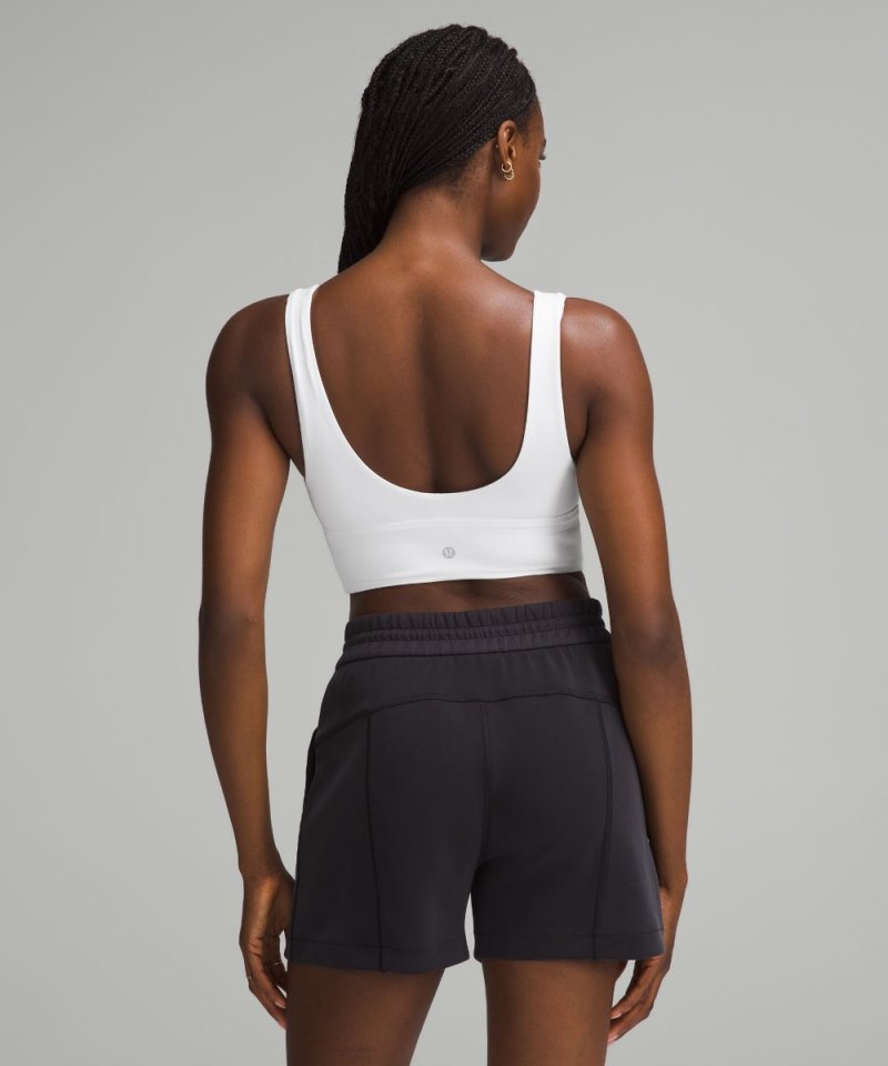 Lululemon lululemon Align™ V-Neck Bra *Light Support, C / D Cup White Online Outlet Sale