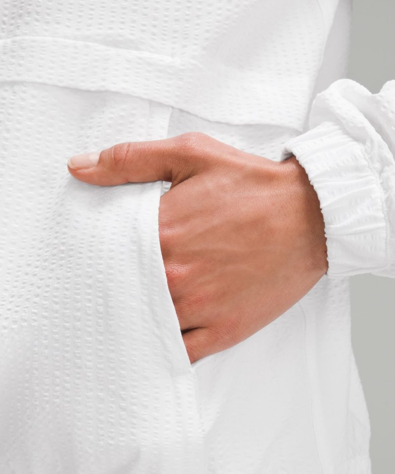 Lululemon Pack Light Pullover White Online Outlet Sale