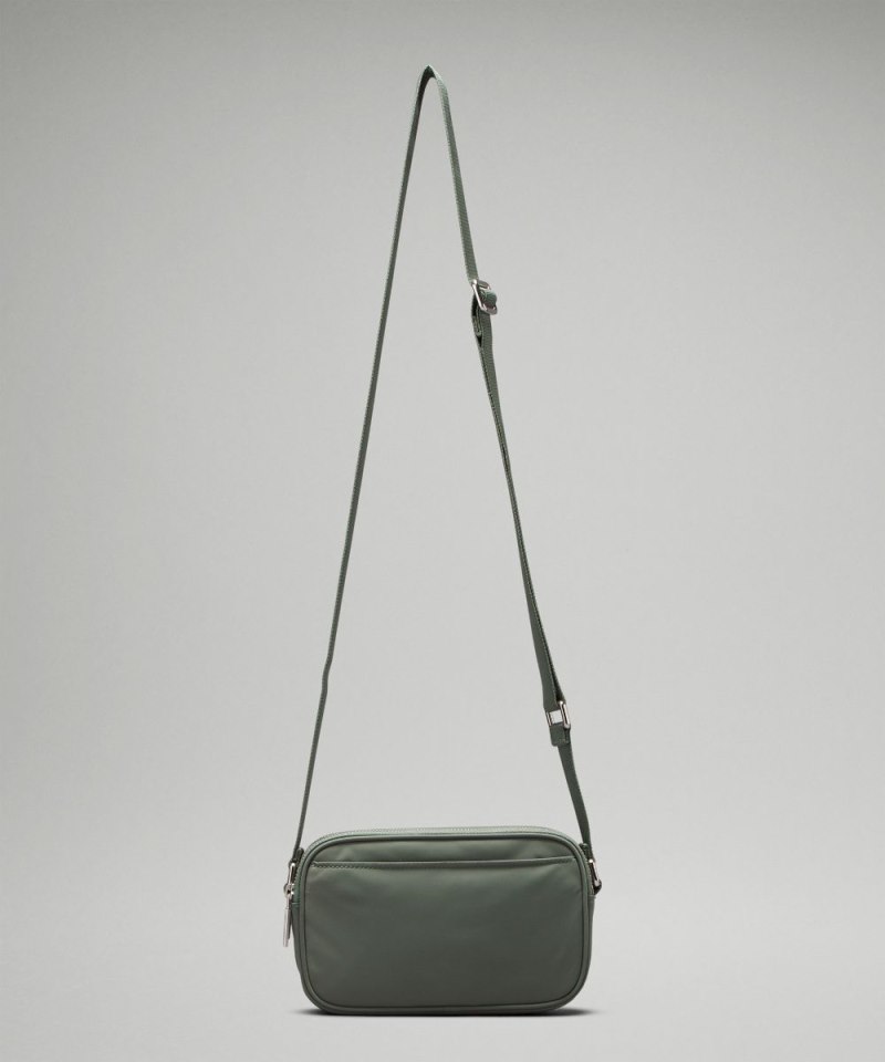 Lululemon Crossbody Camera Bag 2L Grey Eucalyptus Online Outlet Sale