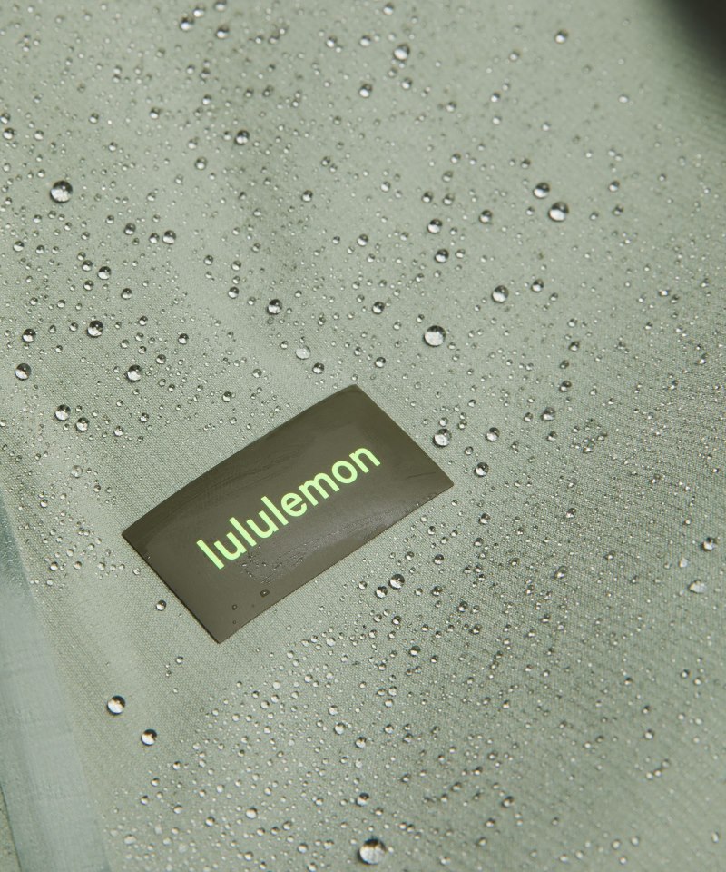 Lululemon Water-Repellent Hiking Short Sleeve Shirt Laurel Green Online Outlet Sale