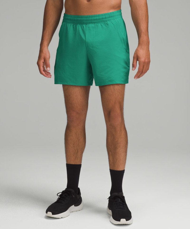 Lululemon Pace Breaker Linerless Short 5" Cascadia Green Online Outlet Sale