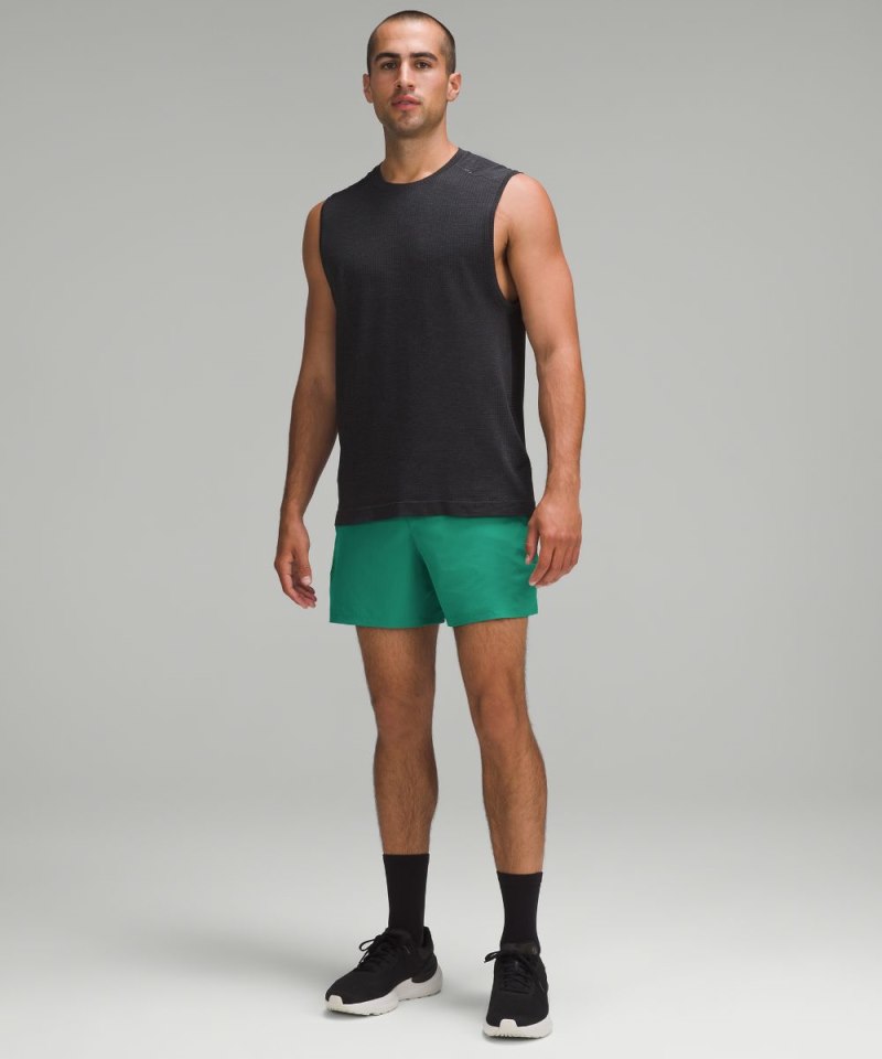 Lululemon Pace Breaker Linerless Short 5" Cascadia Green Online Outlet Sale