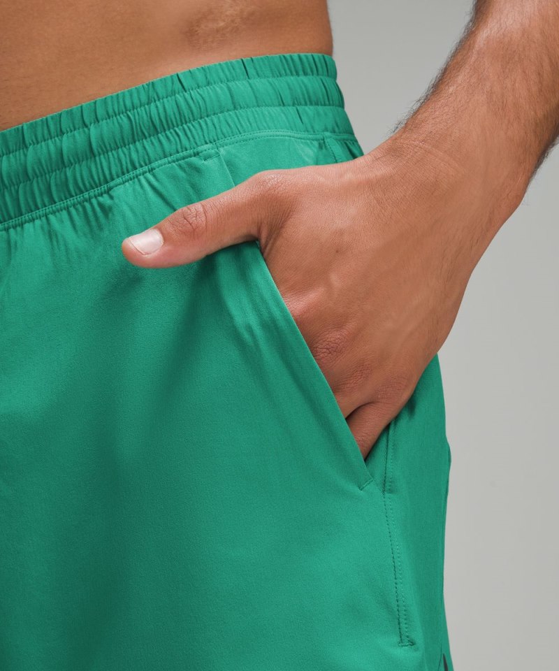 Lululemon Pace Breaker Linerless Short 5" Cascadia Green Online Outlet Sale