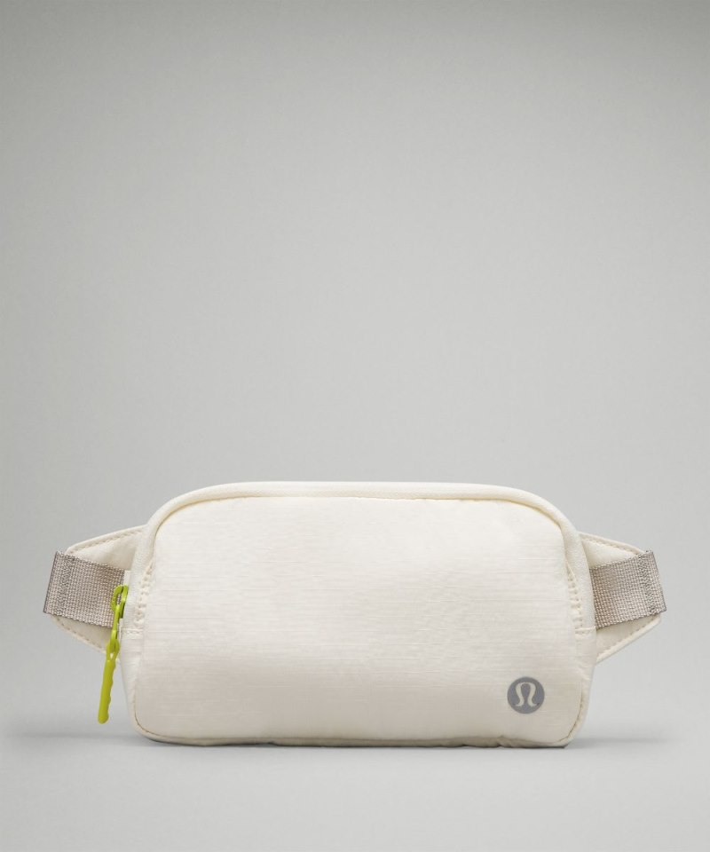 Lululemon Everywhere Belt Bag Mini *Ripstop Wisp Yellow / Raw Linen / Lichen Lime Online Outlet Sale