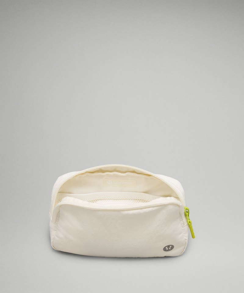Lululemon Everywhere Belt Bag Mini *Ripstop Wisp Yellow / Raw Linen / Lichen Lime Online Outlet Sale