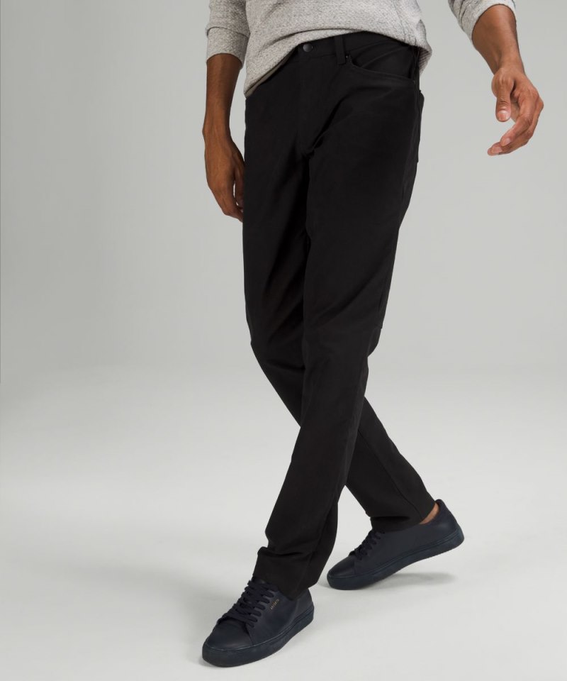 Lululemon ABC Classic-Fit 5 Pocket Pant 32"L *Utilitech Black Online Outlet Sale