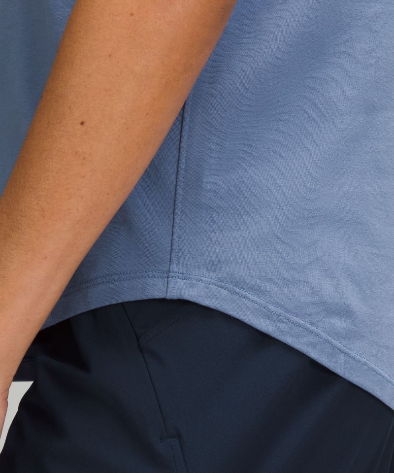 Lululemon Love V-Neck T-Shirt Oasis Blue Online Outlet Sale