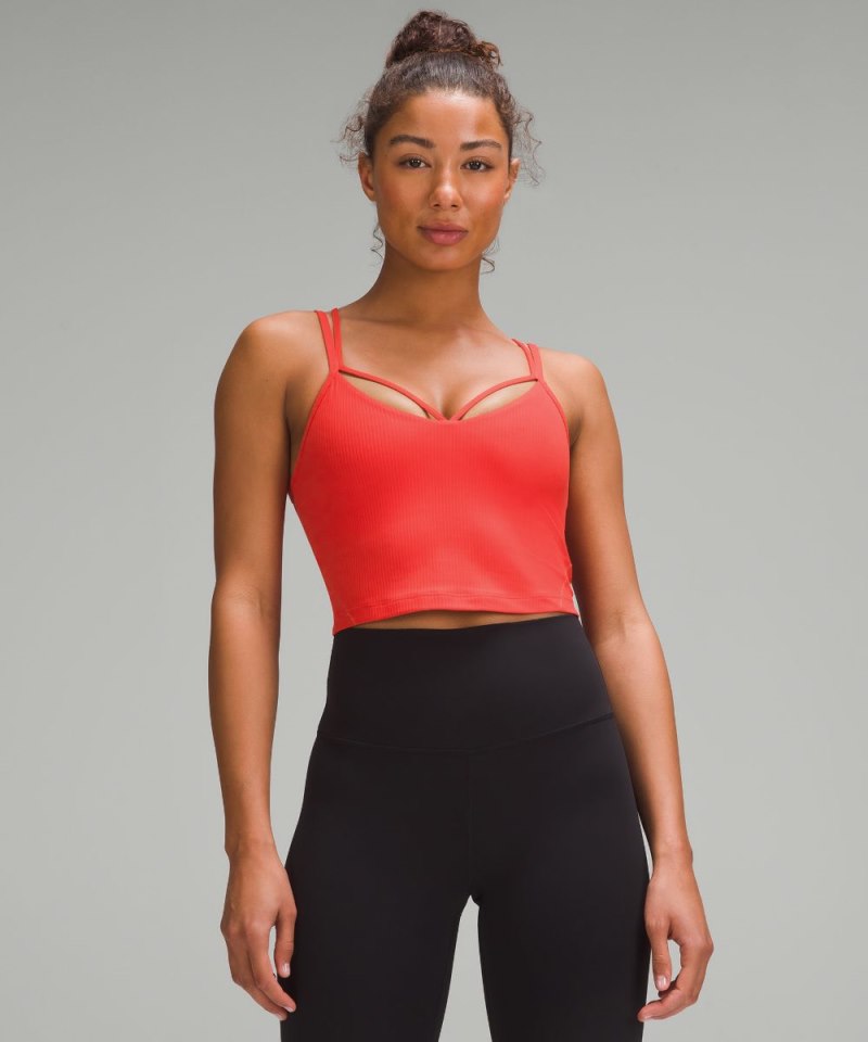 Lululemon lululemon Align™ Strappy Ribbed Tank Top Hot Heat Online Outlet Sale