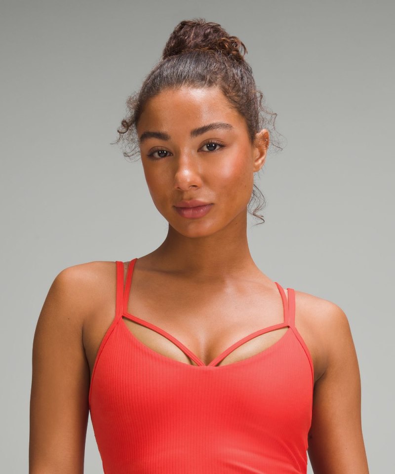 Lululemon lululemon Align™ Strappy Ribbed Tank Top Hot Heat Online Outlet Sale
