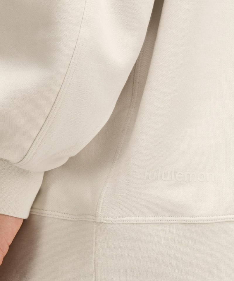 Lululemon Perfectly Oversized Crew *Graphic Bone Online Outlet Sale