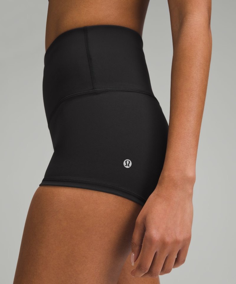 Lululemon Wunder Train High-Rise Short 2" Black Online Outlet Sale