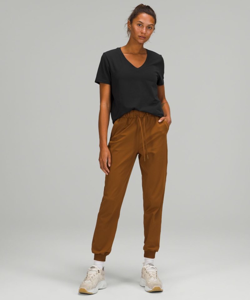 Lululemon Love V-Neck T-Shirt Black Online Outlet Sale