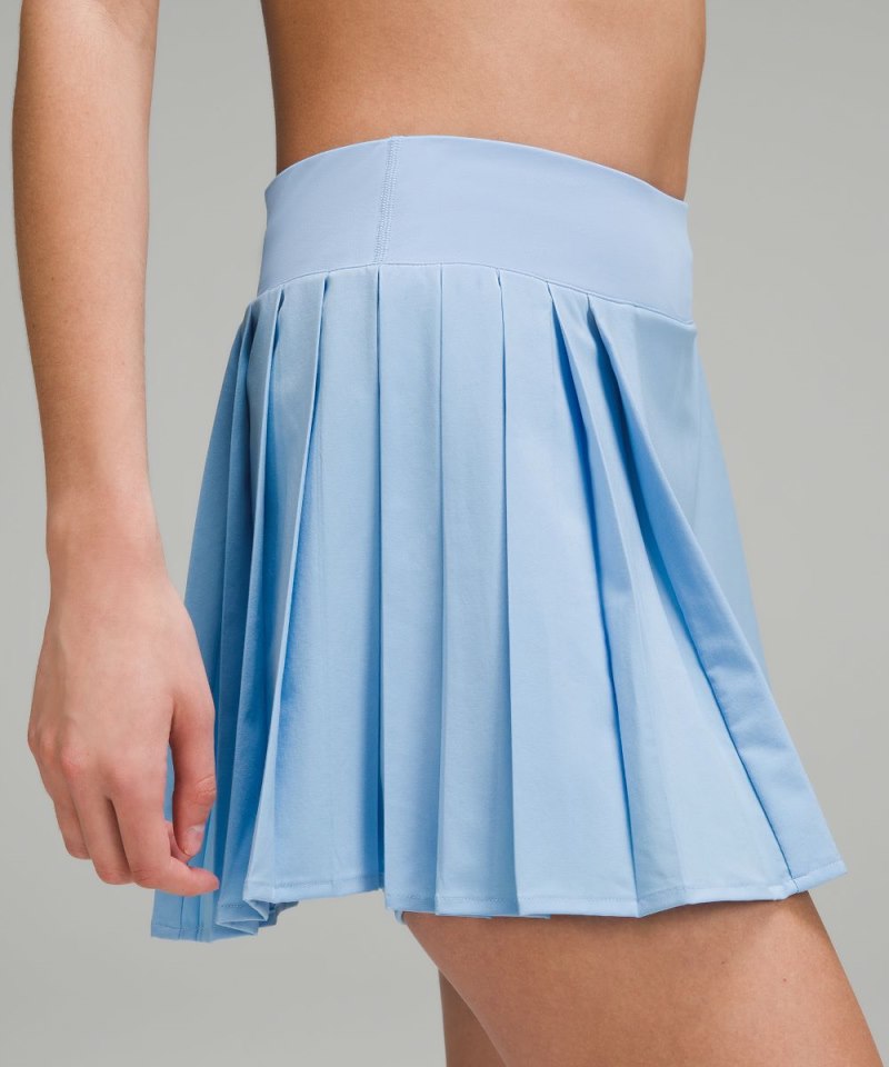 Lululemon Side-Pleat High-Rise Tennis Skirt Sinatra Blue Online Outlet Sale