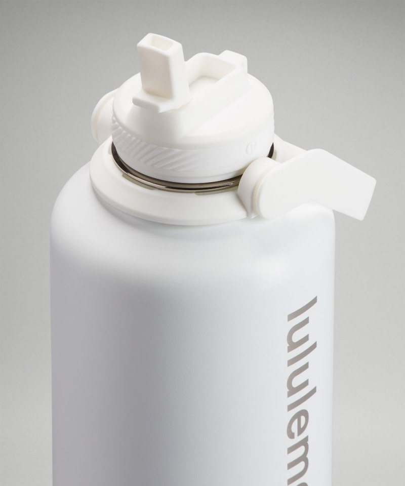 Lululemon Back to Life Sport Bottle 64oz White Online Outlet Sale