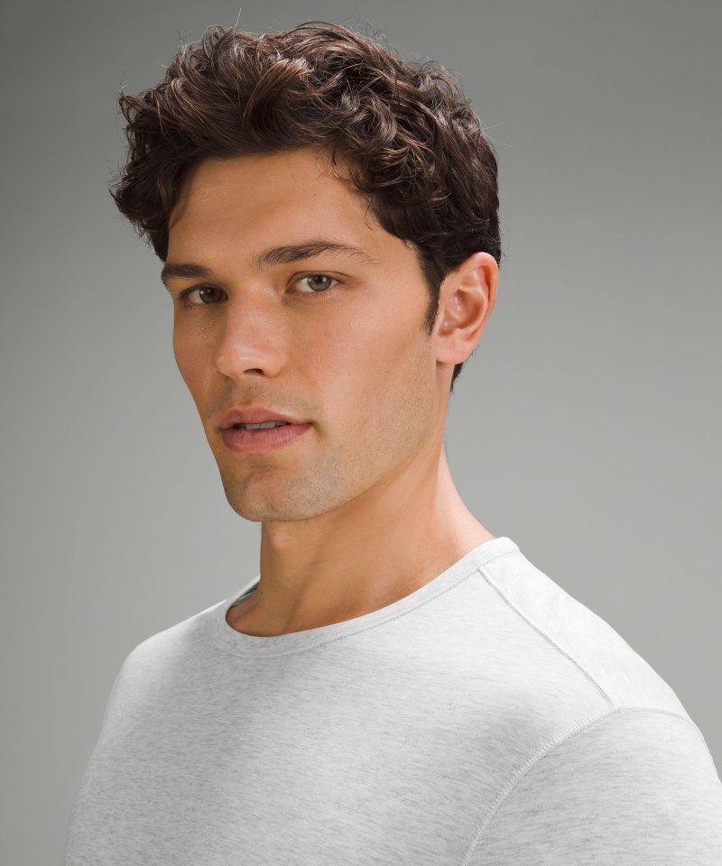 Lululemon 5 Year Basic T-Shirt *5 Pack Black / White / Heathered Vapor / Blue Linen Online Outlet Sale