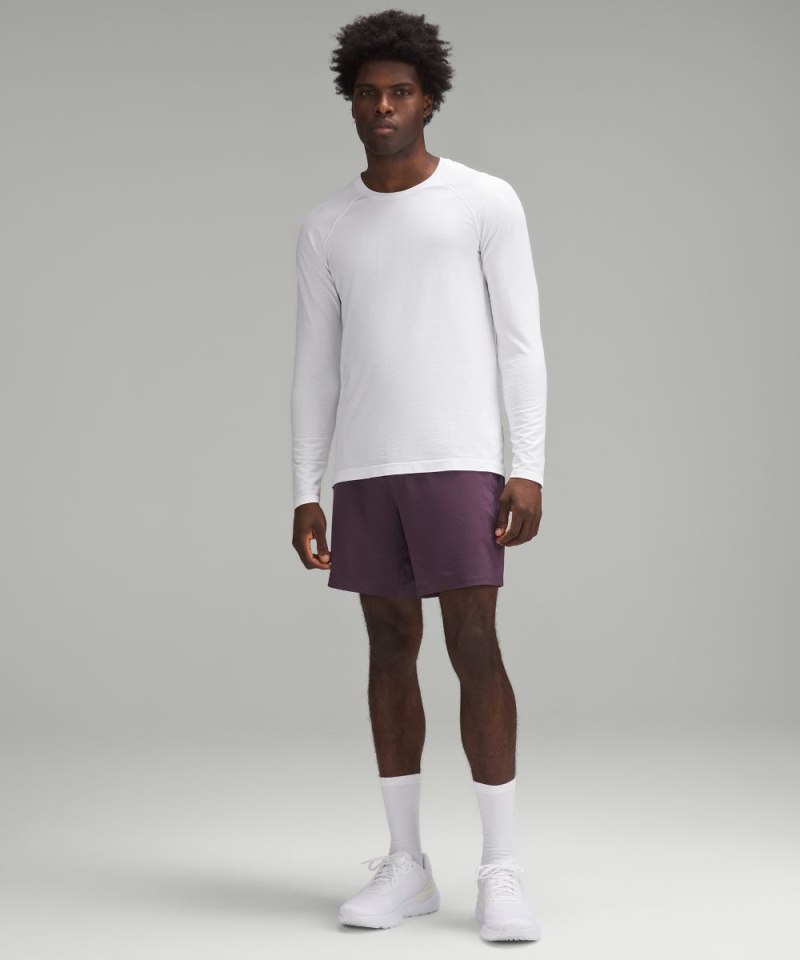 Lululemon Pace Breaker Lined Short 7" Grape Thistle Online Outlet Sale