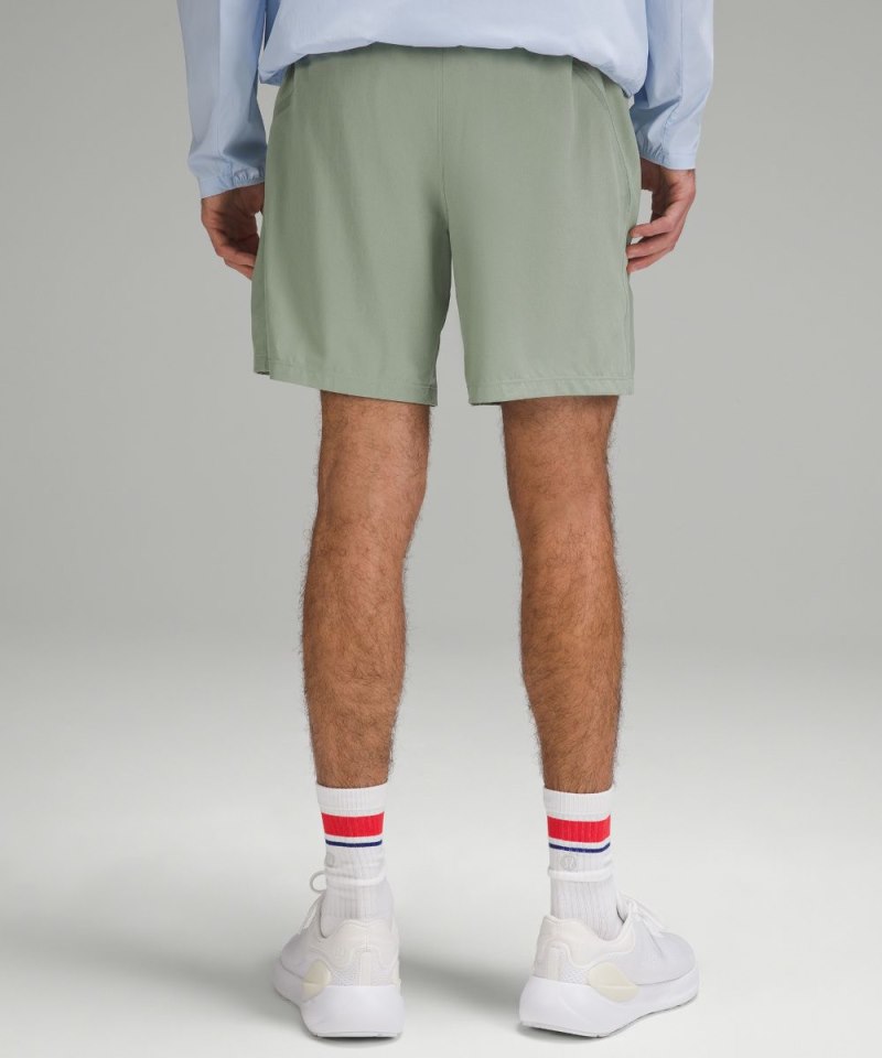 Lululemon Pace Breaker Linerless Short 7" Palm Court Online Outlet Sale