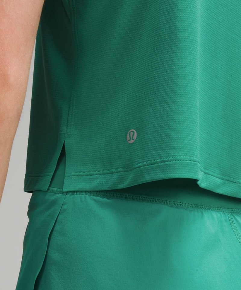 Lululemon Ultralight Waist-Length Tank Top Cascadia Green Online Outlet Sale
