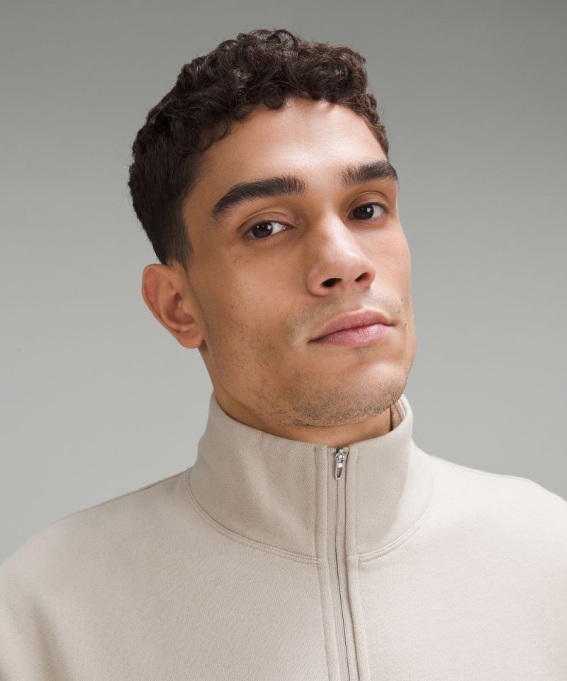 Lululemon Steady State Half Zip Mojave Tan Online Outlet Sale