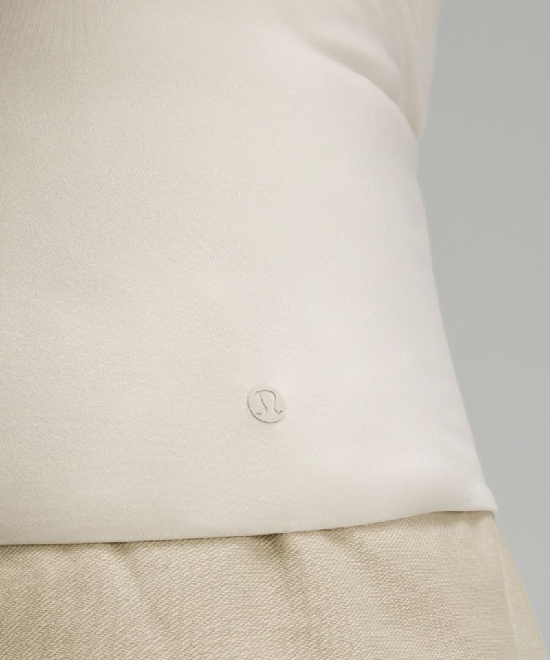 Lululemon Wundermost Ultra-Soft Nulu Crewneck Long-Sleeve Shirt Mojave Tan Online Outlet Sale