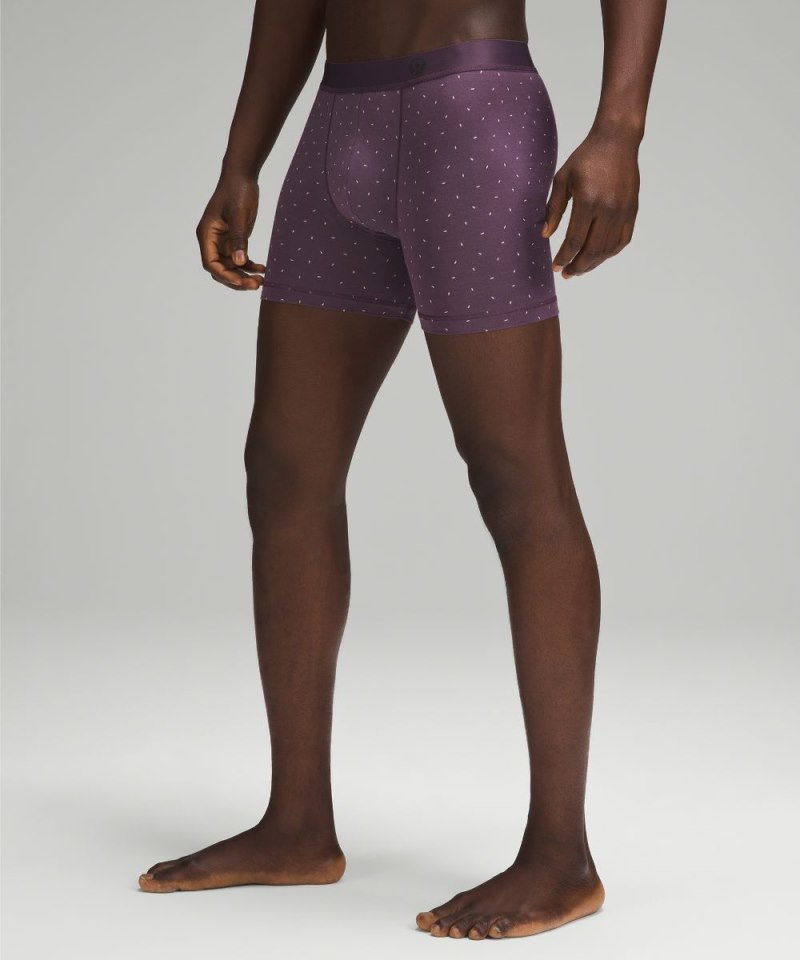 Lululemon Always In Motion Boxer 5" *5 Pack Traverse Grey / Pine Dot Wp Mojave Tan Grape Thistle / Jumie Stripe Cloud Blue Belgian Blue / Shade / Pine Dot Wp Lilac Ether Grape Thistle Online Outlet Sale