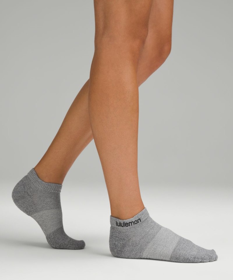 Lululemon Women's Daily Stride Comfort Low-Ankle Socks *3 Pack White / Heather Grey / Black Online Outlet Sale