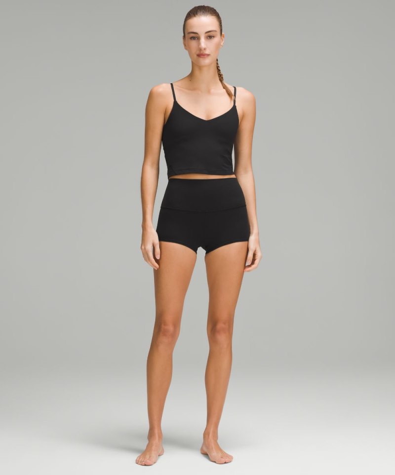 Lululemon lululemon Align™ Cropped Cami Tank Top *A / B Cup Black Online Outlet Sale