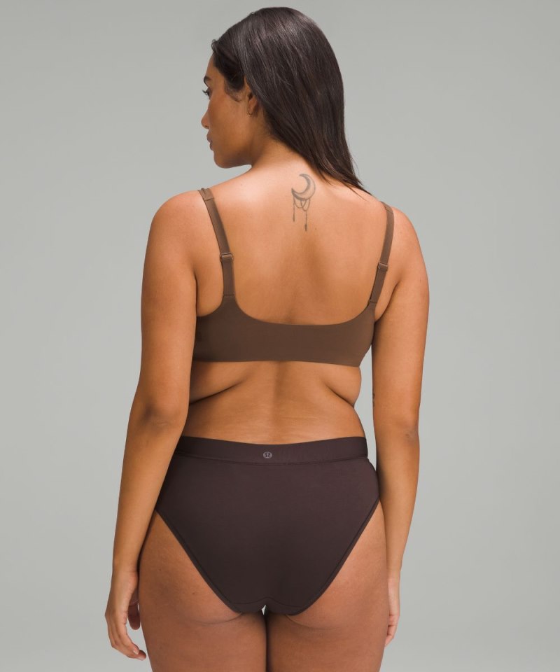Lululemon Wundermost Ultra-Soft Nulu Scoop-Neck Bralette A–D Cups Java (not available) Online Outlet Sale