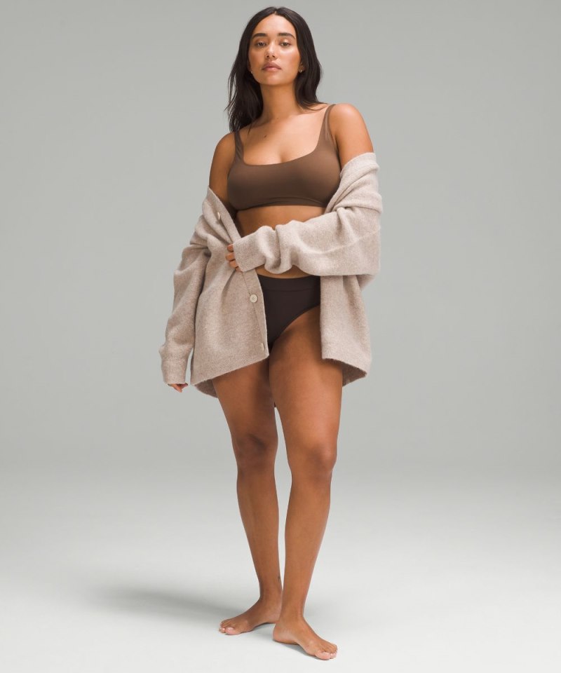 Lululemon Wundermost Ultra-Soft Nulu Scoop-Neck Bralette A–D Cups Java (not available) Online Outlet Sale
