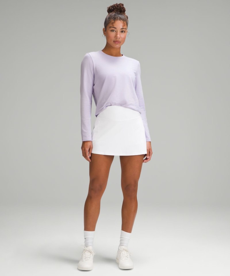 Lululemon Love Long-Sleeve Shirt Lilac Ether Online Outlet Sale
