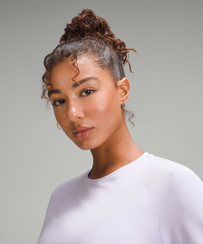 Lululemon Love Long-Sleeve Shirt Lilac Ether Online Outlet Sale